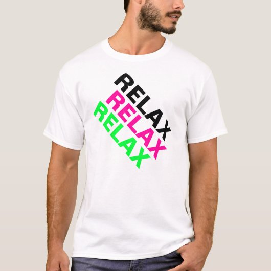 蛍光80年代 リラックス ジムTシャツ Tシャツ (正面)