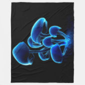 蛍光 フリースブランケット (正面)