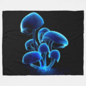 蛍光 フリースブランケット (正面(横))