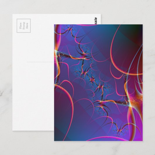 蛍光 ポストカード (正面/裏面)