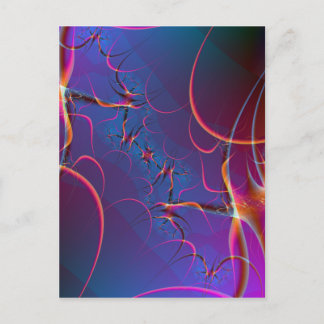 蛍光 ポストカード
