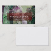 蛍石結晶治癒結晶 名刺 (正面/裏面)