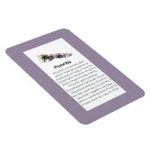 蛍石結晶玉石意味ジュエリー表示 マグネット (右側)