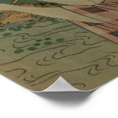 蛍1793年（木版画） ポスター (角)