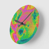 蛍 ラウンド壁時計 (傾斜)