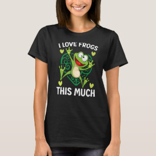 蛙が大好き蛙が蛙を倒す Tシャツ