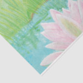 蛙が池に飛び込むイラストレーション 薄葉紙 (詳細)