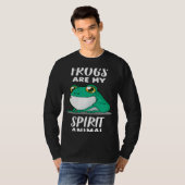 蛙が蛙の正体 Tシャツ (正面フル)