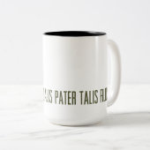 蛙の子は蛙 ツートーンマグカップ (正面右)