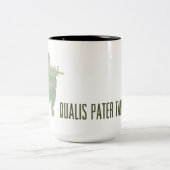 蛙の子は蛙 ツートーンマグカップ (中央)