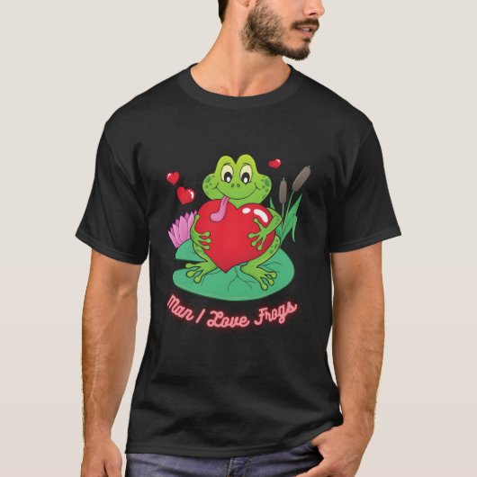 蛙の日が大好き Tシャツ (正面)
