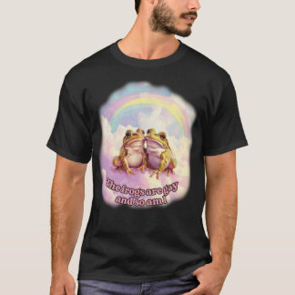 蛙はゲイだ俺も Tシャツ
