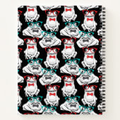 蛙めがね型 ノートブック (裏面)