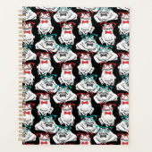 蛙めがね型 プランナー手帳 (正面)