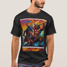 蛮王バトルTシャツ Tシャツ