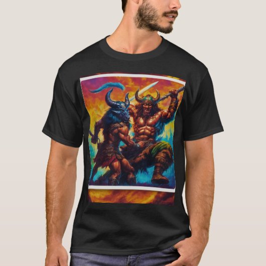 蛮王バトルTシャツ Tシャツ (正面)