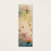 蛾とパンジーのブックマークパーソナライズされた (正面)