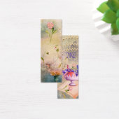 蛾とパンジーのブックマークパーソナライズされた (デスク)