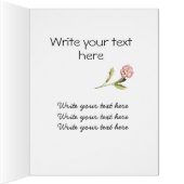 蛾とパンジーパーソナライズされた (内側(右))