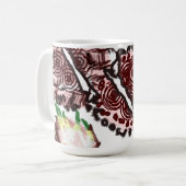 蛾と秋 コーヒーマグカップ (正面左)