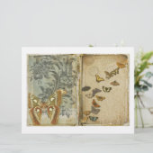 蛾と蝶ジャンクジャーナルスクラップブック紙 (スタンド正面)