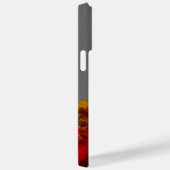 蛾と赤の《植物》百日草 Case-Mate iPhoneケース (裏面 / 右)