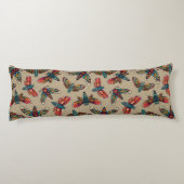 蛾のパターン ボディピロー (裏面)