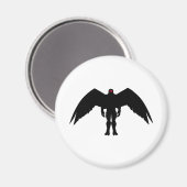 蛾の人 マグネット (正面/裏面)