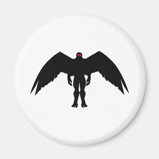 蛾の人 マグネット (正面)