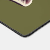 蛾の昆虫アートのゴブリンコア魔性の緑の蝶 デスクマット (コーナー)