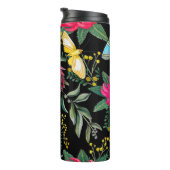 蛾の熱タンブラーを持つプロテアAutralianフローラ タンブラー (回転右)