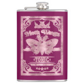 蛾の羽トニック フラスク (正面)