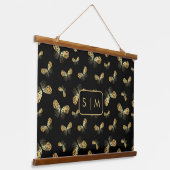 蛾の蝶のパタぶら下がったペストリー 吊り下げ型タペストリー (傾斜あり)