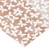 蛾の蝶のパターン ショートテーブルランナー (コーナー)