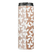 蛾の蝶のパターン タンブラー (裏面)