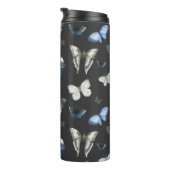 蛾の蝶のパターン タンブラー (回転右)