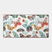 蛾の蝶のパターン デスクマット (正面)