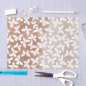 蛾の蝶のパターン 薄葉紙 (クラフト)