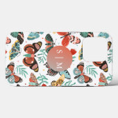 蛾の蝶パターン Case-Mate iPhoneケース (裏面 (横))