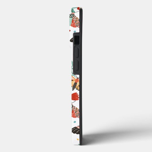 蛾の蝶パターン Case-Mate iPhoneケース (裏面 / 左)