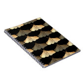 蛾の金ゴールド ノートブック (右側)