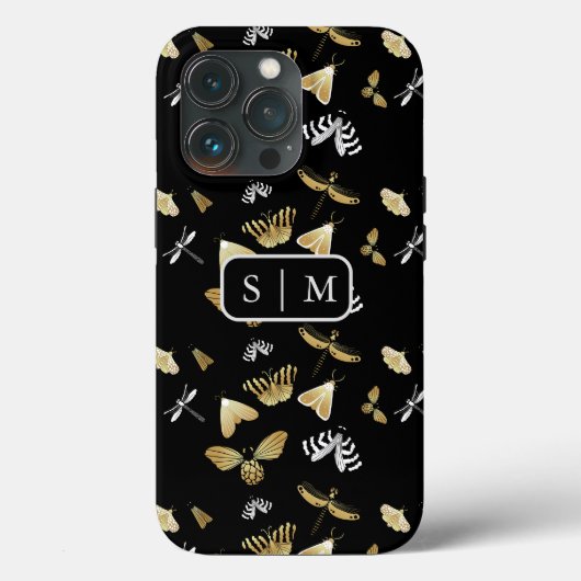 蛾バタフライパターンケース – メイトiPhoneケース Case-Mate iPhoneケース (裏面)