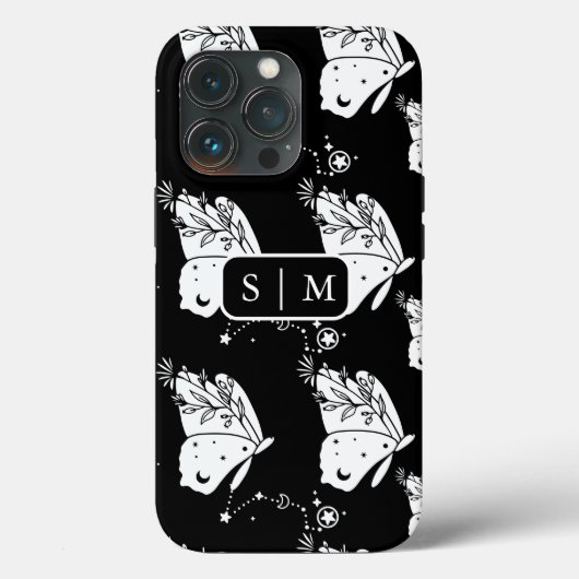 蛾バタフライパターンケース – メイトiPhoneケース Case-Mate iPhoneケース (裏面)