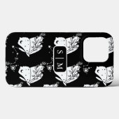 蛾バタフライパターンケース – メイトiPhoneケース Case-Mate iPhoneケース (裏面 (横))