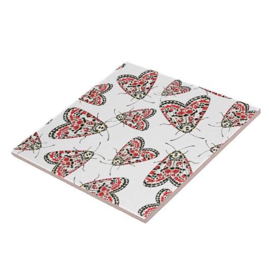 蛾 タイル (側面)