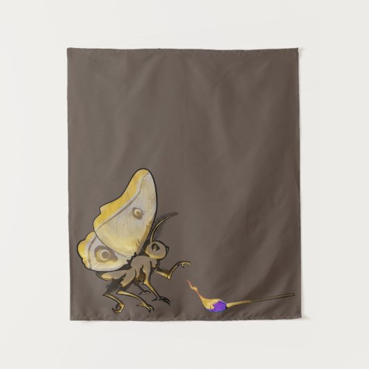 蛾 タペストリー (正面)