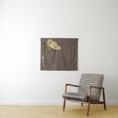 蛾 タペストリー (インサイチュ(横))