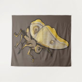 蛾 タペストリー (正面(横))