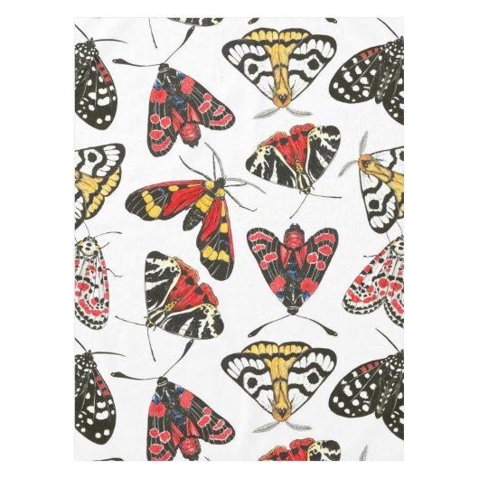 蛾 テーブルクロス (正面)