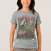 蛾 トライブレンドＴシャツ (正面)